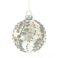 Украшение новогоднее Шар "Омела", D 8 см, L8 W8 H10 см оптом