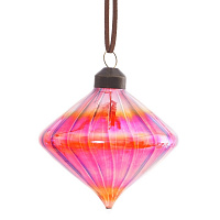 Украшение новогоднее "Капля", L8 W8 H10 см оптом