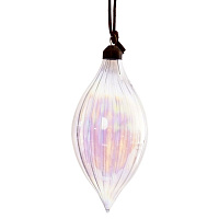 Украшение новогоднее "Капля", L7 W7 H15 см оптом