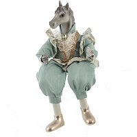 Игрушка набивная "Лошадь", L16 W11 H43/23 см оптом