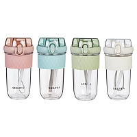 Бутылка, 480 мл, L8 W10 H16,5 см, 4в. оптом