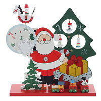 Изделие декоративное "Рождество"(муз), L20 W6 H22 см оптом