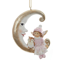 Фигурка декоративная подвесная "Ангел", L7 W2 H10 см оптом