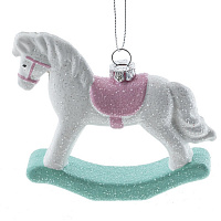 Украшение новогоднее "Лошадка", L11,2 W2,4 H9 см оптом