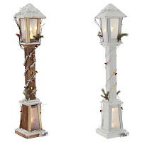 Изделие декоративное "Фонарь" c подсветкой (2хАА, н/п), L20 W18 H98 см, 2в. оптом