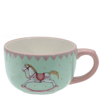 Чашка "Лошадка", 600 мл, L16 W12 H8 см оптом
