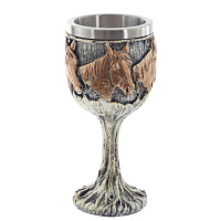 Бокал "Лошадь", 190 мл, L7 W7 H16 см оптом