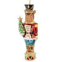 Украшение новогоднее "Лошадь", L5 W5 H17 см оптом