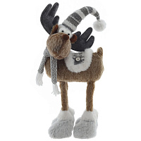 Игрушка набивная "Олень", L30 W16 H67/53 см Игрушка набивная "Олень", L30 W16 H67/53 см оптом