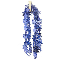 Украшение новогоднее Бусы "Снежинки", L2,7 м оптом