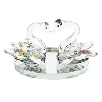 Фигурка декоративная "Лебеди", L10 W5 H6 см оптом