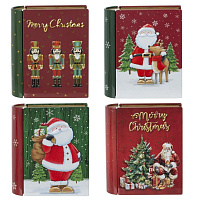 Шкатулка, L10 W11,5 H3,5 см, 4в. оптом