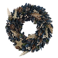 Изделие декоративное "Венок", L36 W7 H33 см оптом