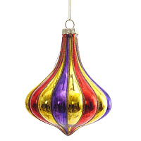 Украшение новогоднее "Капля", L10 W10 H13 см оптом