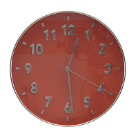 Часы настенные декоративные (1xАА н/п), L29,5 W4 H29,5 см оптом