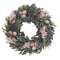 Изделие декоративное "Венок пасхальный", L34 W7 H34 см оптом