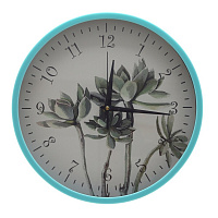 Часы настенные декоративные (1xАА н/п), L29,5 W4 H29,5 см оптом
