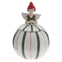 Конфетница "Девочка", 700 мл, L13 W12 H19 см оптом