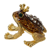 Шкатулка "Лягушка", L4 W5 H3 см оптом