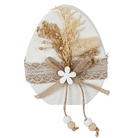 Фигурка декоративная "Яйцо", L10 W2 H12 см оптом