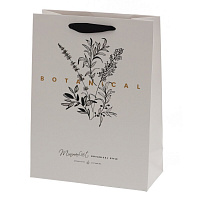 Пакет подарочный M (бумага 210г/м2, блок 12шт), L24 W11 H32 см оптом