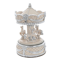 Фигурка декоративная "Карусель" (муз, движ), L10,5 W10,5 H17 см оптом