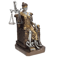 Фигурка декоративная "Фемида", L11 W9,5 H15 см оптом