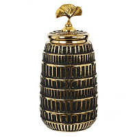 Ваза с крышкой, 2750 мл, L14,5 W14,5 H31 см оптом