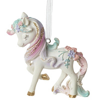 Фигурка декоративная подвесная "Лошадка", L7,5 W2 H8 см оптом