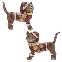 Фигурка декоративная "Кошка", 2в., L11 W4 H10 оптом