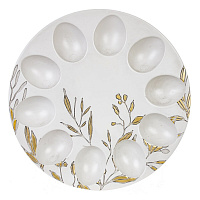 Тарелка для 10-ти яиц, L22,5 W2,5 H22,5 см оптом