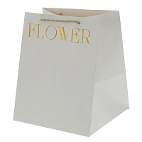 Пакет подарочный M (бумага 250г/м2, блок 10шт), L26 W25 H32 см оптом