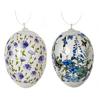 Набор из 6-ти изделий декоративных подвесных "Яйцо" (3,5*5), L13,5 W12,5 H3 см оптом