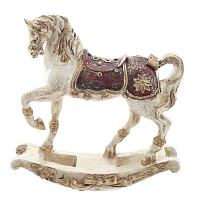 Фигурка декоративная "Лошадка-качалка", L16 W5,5 H16,5 см оптом
