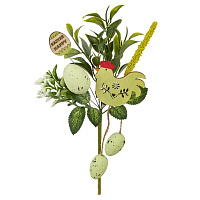 Ветка искусственная "Пасхальная", L12 W7 H25 см оптом