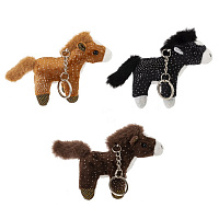 Брелок "Лошадка", L15 W7 H10 см, 3в. оптом