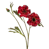 Цветок искусственный "Анемон", L20 W10 H22 см оптом