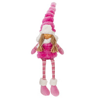 Игрушка набивная "Девочка", L15 W10 H57/19 см Игрушка набивная "Девочка", L15 W10 H57/19 см оптом