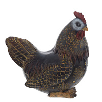 Фигурка декоративная "Курица", L18,5 W10 H20 см оптом