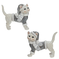 Фигурка декоративная "Кошка", 2в., L11 W4 H10 оптом