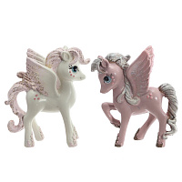 Фигурка декоративная "Пегас", L7 W3 H8 см, 2в. оптом