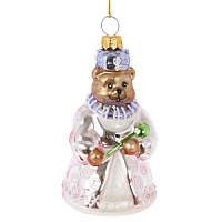 Украшение новогоднее "Медвежонок", L5 W5 H11 см оптом