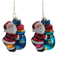 Украшение новогоднее "Дед Мороз", L8 W5,5 H11,5 см, 2в. оптом