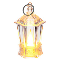 Изделие декоративное "Фонарь" (подсветка, 3xLR54) (блок 24шт), D 5 см, L5 W5 H9,5 см оптом