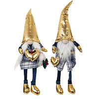 Игрушка набивная "Гном", L16 W11 H55/21 см, 2в. оптом