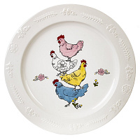 Тарелка, L26 W26 H1,5 см оптом