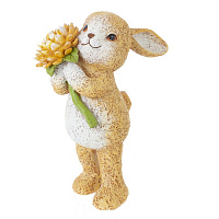 Фигурка декоративная "Заяц", L9,5 W11,5 H17 см оптом
