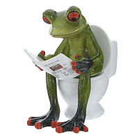 Фигурка декоративная "Лягушка", L10 W6 H10 см оптом