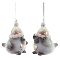 Фигурка декоративная подвесная "Птичка",   L3 W5 H5 см, 2в. оптом