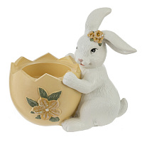 Подсвечник "Заяц", L10 W6,5 H10 см оптом